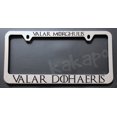thumbnail image 1 of Holder for License Plate License Plate Holder for Valar Morghulis Valar Dohaeris For Game Of Thrones Fans Chrome License Plate Frame Holder for Car License Plate, 1 of 2
