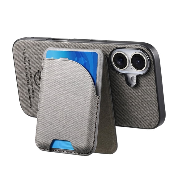 Holder Phone Case With Built In Stand Textured PU Leather Anti Shock Design For Secure Grip And Convenient Viewing
