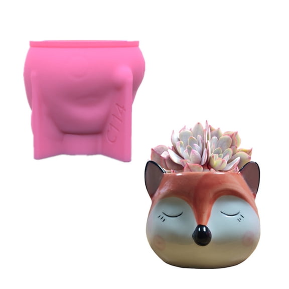Holder Resin Mold,Cement Gypsum Flower Pot Silicone Molds Epoxy Resin Casting Molds for Jewellery Storage Box
