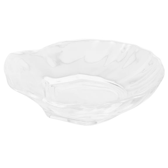 Holder Shell Soap Dish Soap Storage Tray 9.50X9.50X2.00CM Transparent