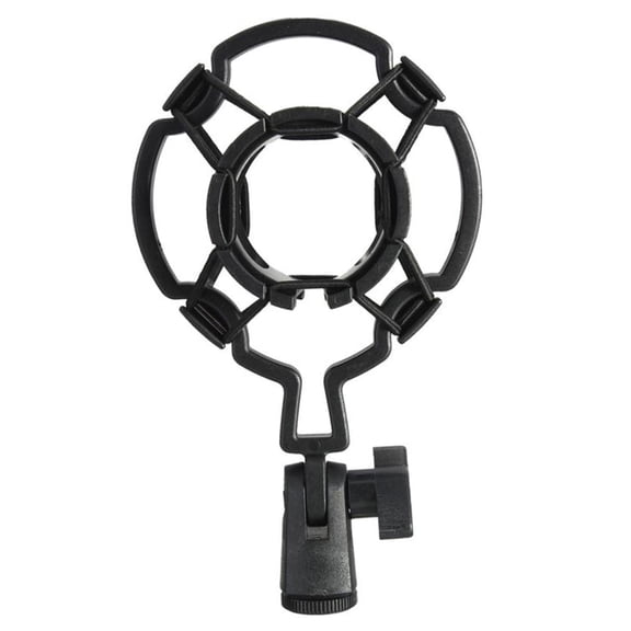 Holder Universal Shock-proof Microphone Mount Plastic Studio Mic Holder Stand Clip For Large Diaphram Condenser