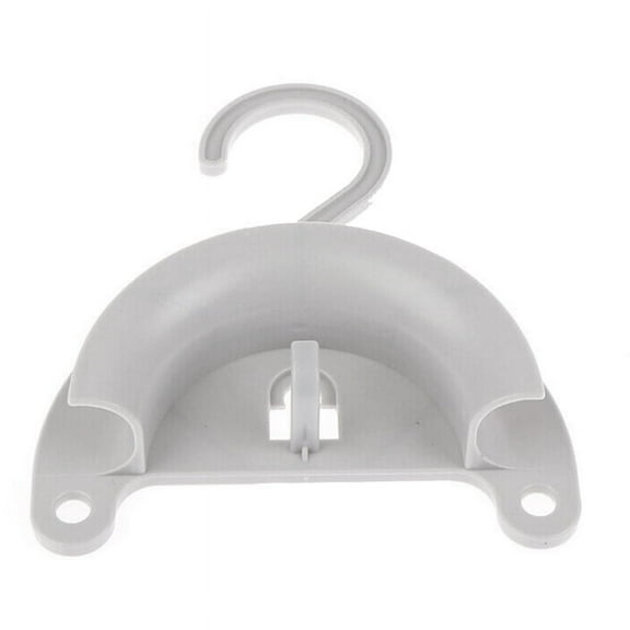 Holder with Hook Hanger and Suction Cup for Drying After Cleaning Sleep and Breathing Machine Parts