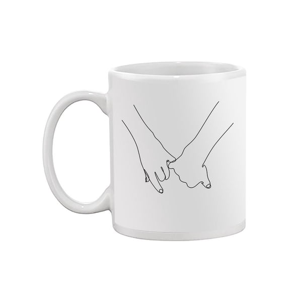 Holding Fingers Mug - Image by Shutterstock,
