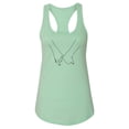 thumbnail image 1 of Holding Fingers Racerback Tank Women -Image by Shutterstock, Female Large, 1 of 4