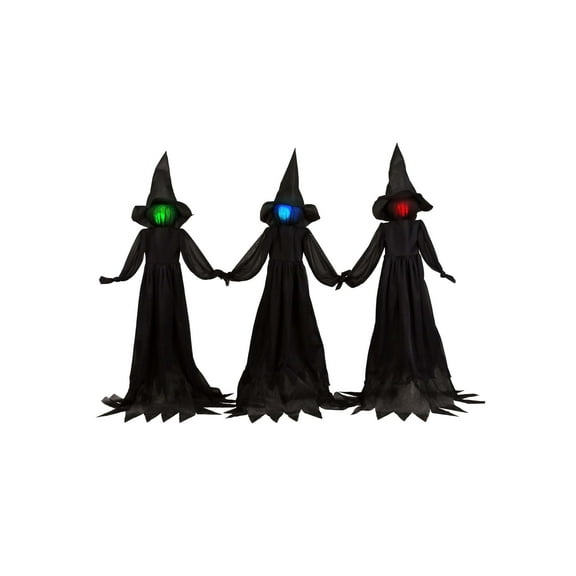 FUN Costumes Halloween Holding Hands Witches, Set of 3