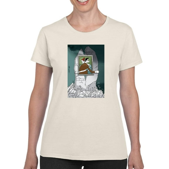 Holding It Together T-Shirt Women -Hicabi De Merc Designs, Female Medium