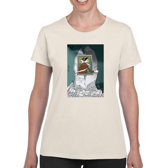 Holding It Together T-Shirt Women -Hicabi De Merc Designs, Female Small