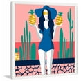 thumbnail image 1 of Holding Pineapples Framed Painting Print, 1 of 6