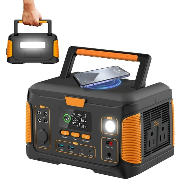 Holdpeak 1000W Power Station Support Wireless Quick Charging 932Wh Solar Generator for Outdoor Home