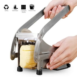 Dropship 1pc French Fry Cutter, Commercial Restaurant French Fry Cutter  Stainless Steel Potato Cutter Vegetable Potato Slicer With Suction Feet Cutter  Potato Heavy Duty Cutter For Potatoes Carrots Cucumbers to Sell Online