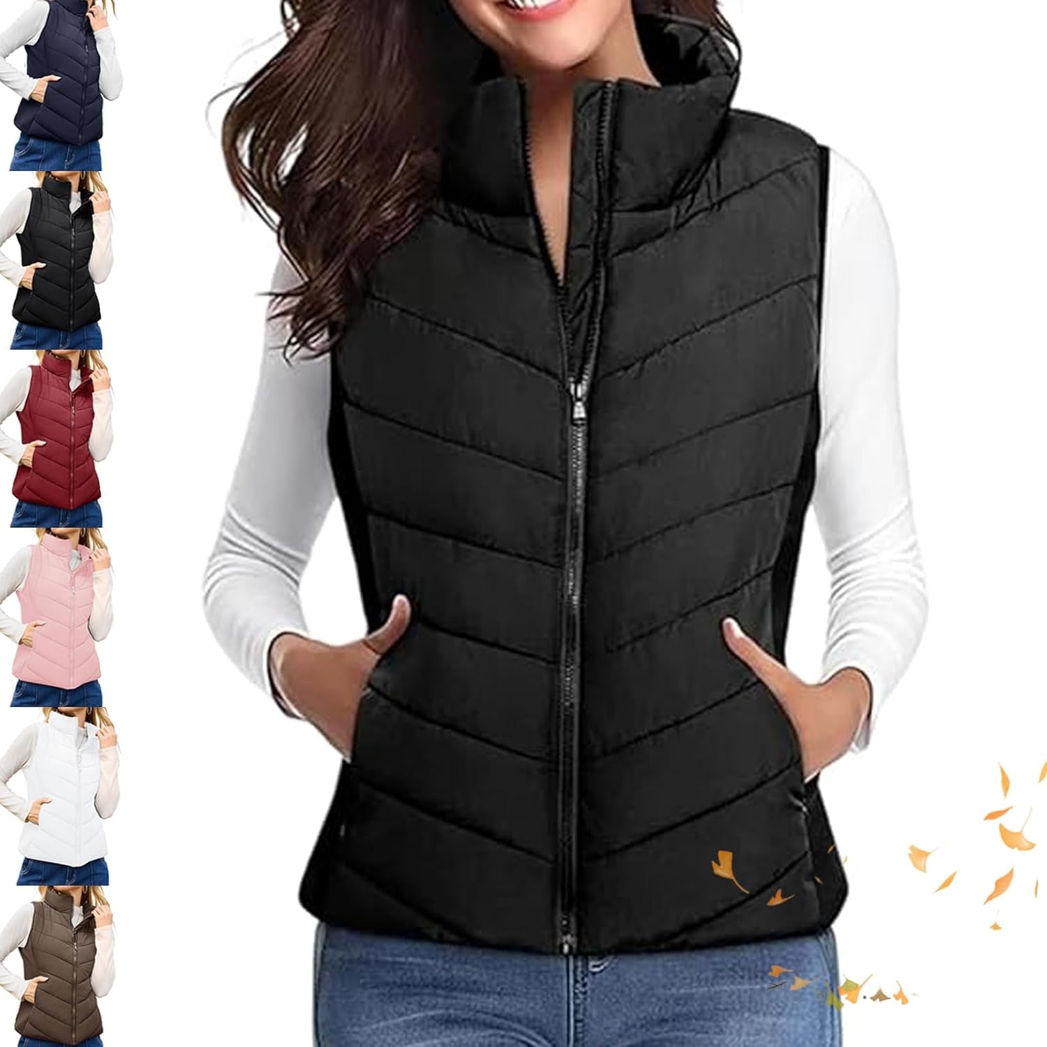 ジャケット・アウター VICTIM QUILTED BIG VEST Boys' Quilted Walker Vest For Boys | Factory