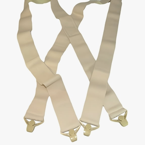 Holdup Suspender Company Inc Hold-Ups 2" Wide Undergarment Hidden Suspenders in X-back with Patented Gripper Clasps