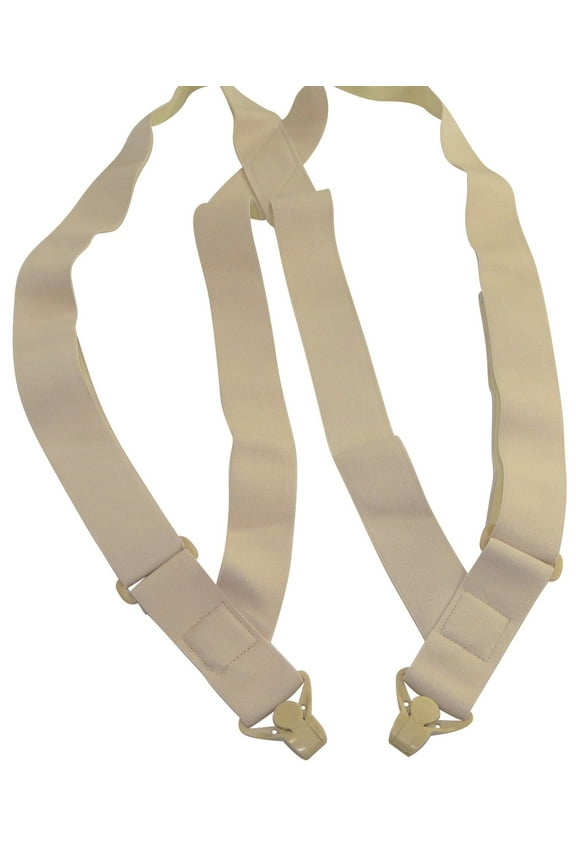 Company Inc Hold-Ups No-buzz Undergarment 1 1/2" Wide Trucker Style Hip Clip Suspenders