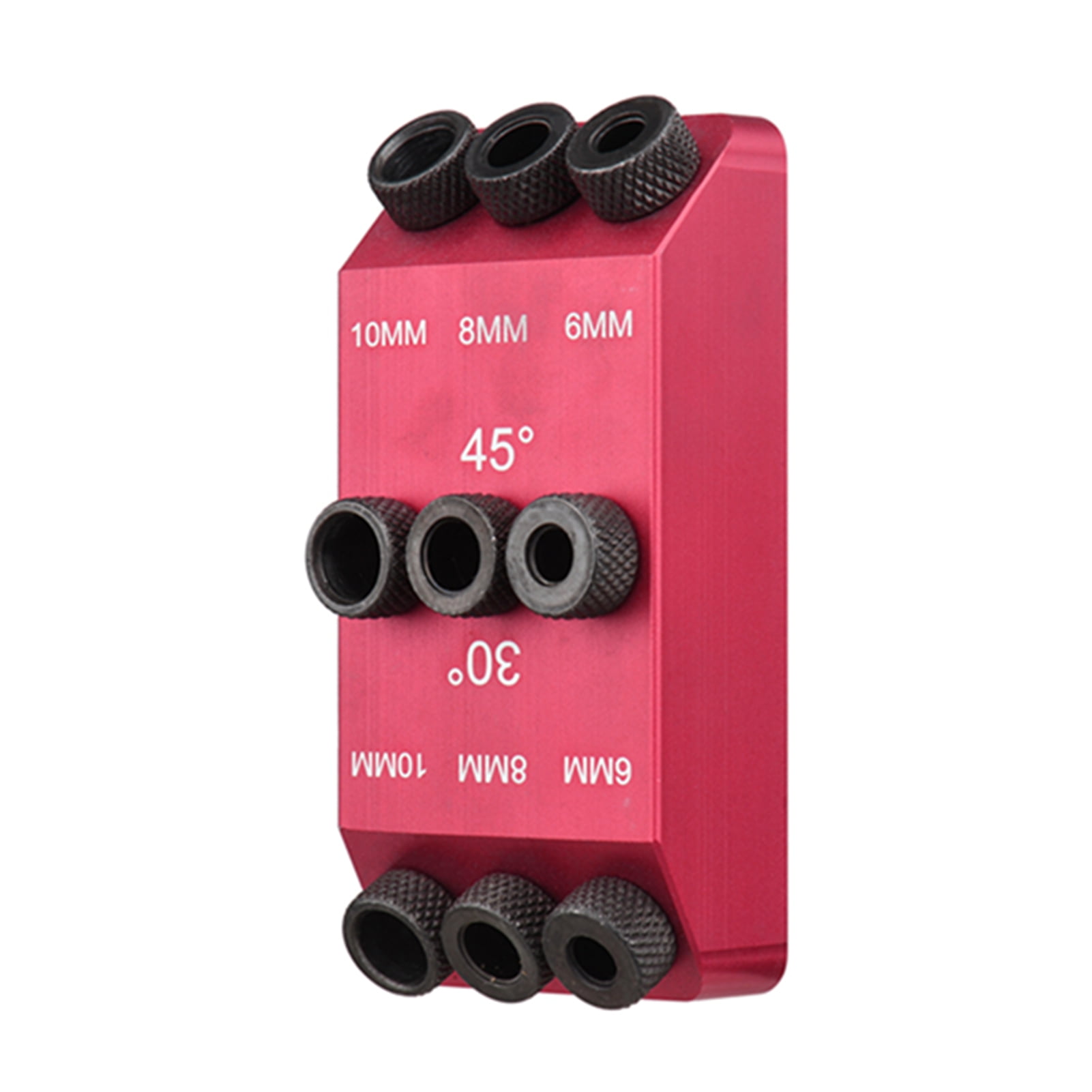Hole 3pcs Drill Bits 6mm 8mm 10mm Drill + 30 45 90 Degree Guide Jig Drill Guide Pocket Hole Jig Woodwork Guides Multi Angle Positioner For Woodworking