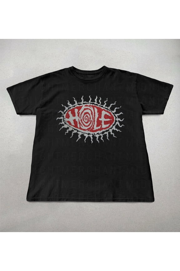 Hole Band T-shirt, Unisex Cotton Shirts, 90s band Shirt, Band graphic tees, Cute shirts, T