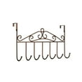 thumbnail image 1 of No Hole Behind the Door Hooks, Wall Hanging Coat Rack with Non Marking Design, Sturdy Iron Clothes and Cap Hanger, Space Saving Organizer for Bedroom and Entryway, Versatile Door Back Hook, 1 of 6