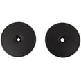 thumbnail image 1 of Hole Filler Plate, 2-5/8" Diameter, 1-Inch and 2-Inch Connecting Screws, Matte Black by Stone Harbor Hardware, 1 of 1