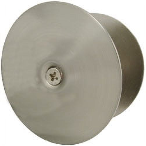 Hole Filler Plate, 2-5/8" Diameter, 1-Inch and 2-Inch Connecting Screws, Satin Nickel by Stone Harbor Hardware