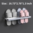 thumbnail image 1 of Hole-Free Bathroom Storage Rack-Foldable & Wall-Mounted, 1 of 17