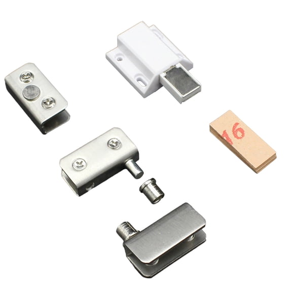 Hole-Free Stainless Steel Glass Cabinet Door Single and Double Door Automatic