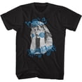 thumbnail image 1 of Hole Girl Covering Face Black Adult T-Shirt, 1 of 2