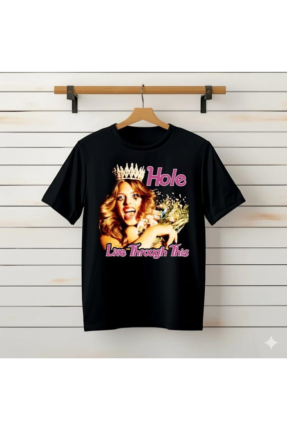 Hole Live Through This Album Cover, JEANNELABER T-Shirt