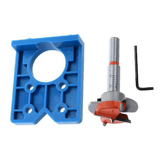 Hole Locator Alloy Template Tool Iron Patches Carpentry Drill Bit