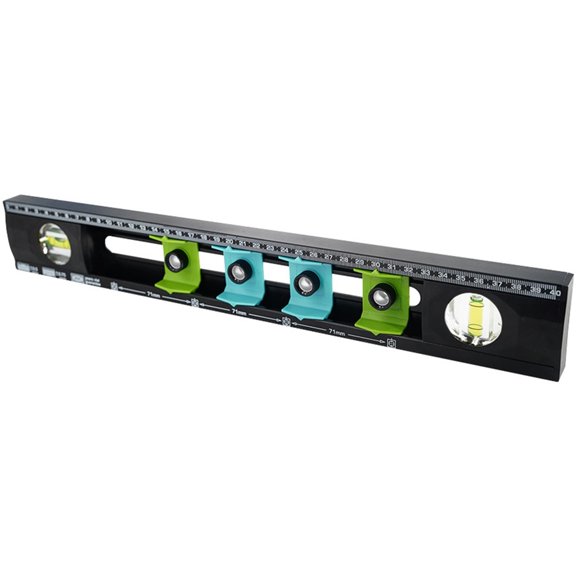 Hole Position Levels Ruler Precisions Drill Locator and Levels Tool with Wear Resistant Aluminum Alloy Design