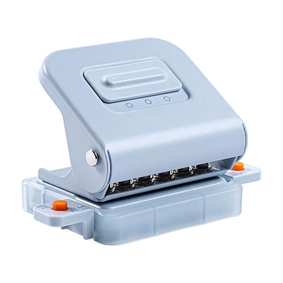 Hole Punch, Flexible 3 and 6 Hole Design for A4 Paper, Compact Size, Ideal for Students Exams Documents Homework Notebooks