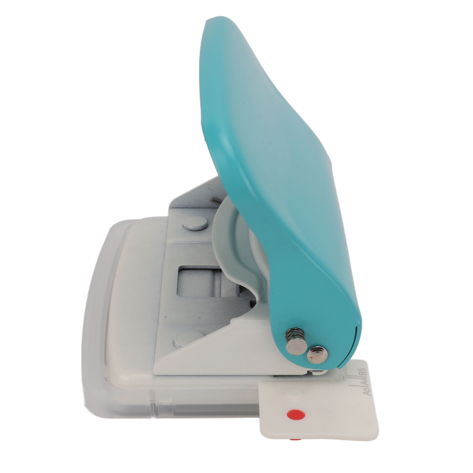 Hole Punch, Positioning Punching Office Hole Punch For Bookbinding Documentation Light Blue