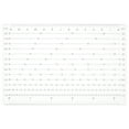 thumbnail image 1 of Hole Spacing Ruler 5.9x3.9inches Hole Distance Gauge Acrylic Positioning Calculation Ruler Rectangle Clear Acrylic Leather Hole Distance Tool for, 1 of 6