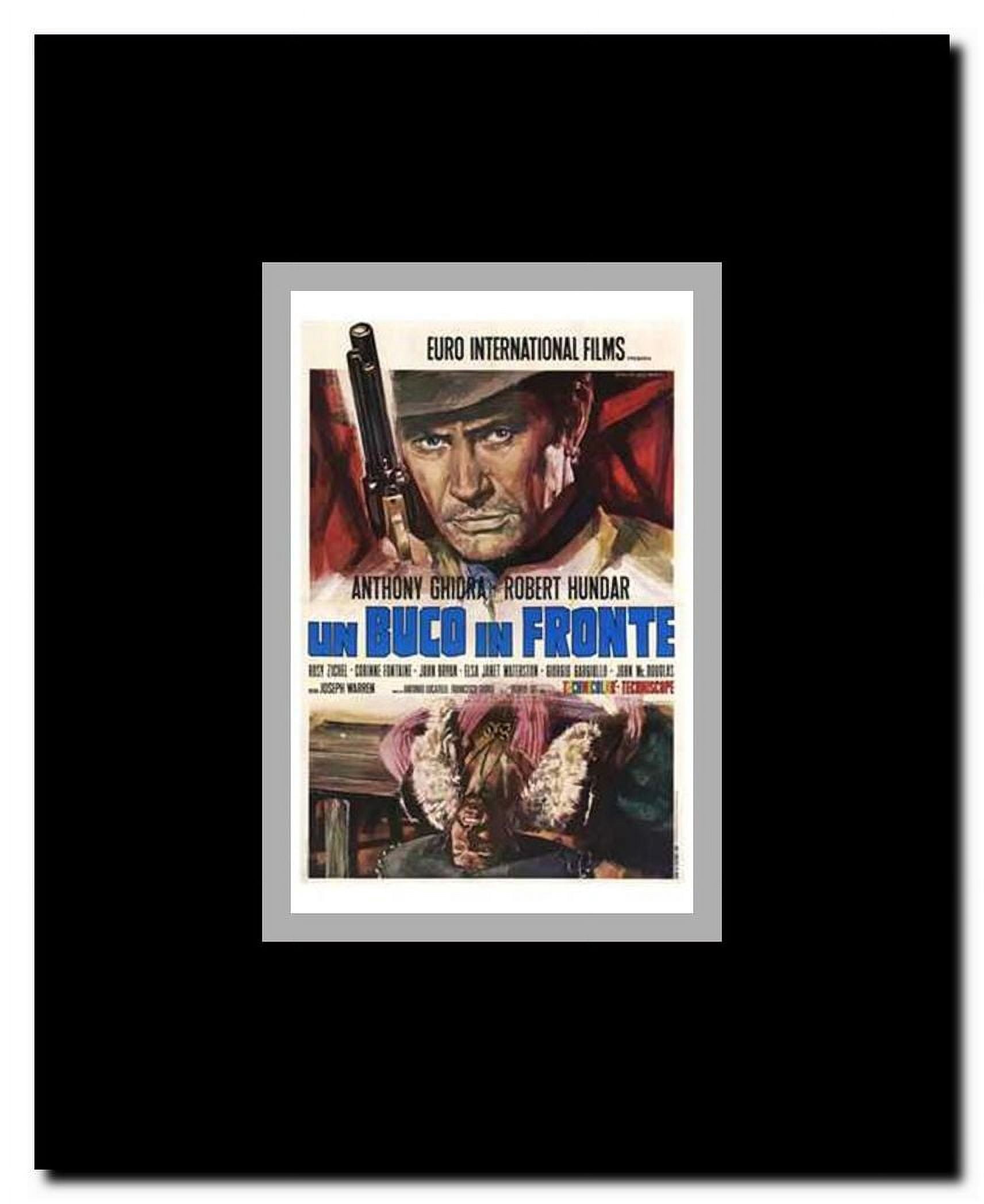 Hole in the Forehead Framed Movie Poster