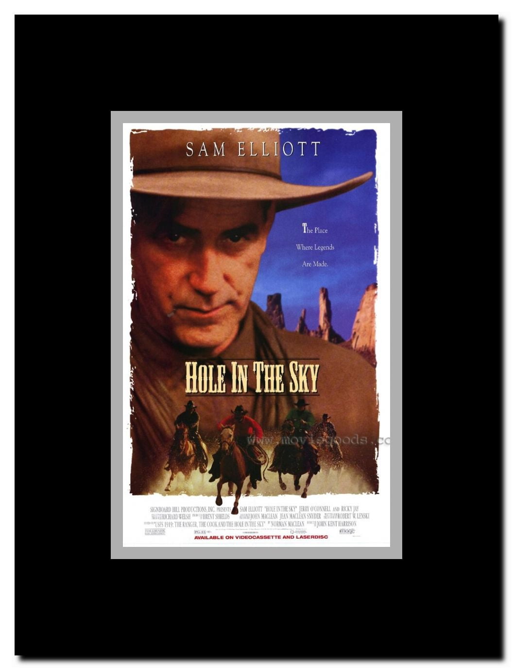 Hole in the Sky Framed Movie Poster