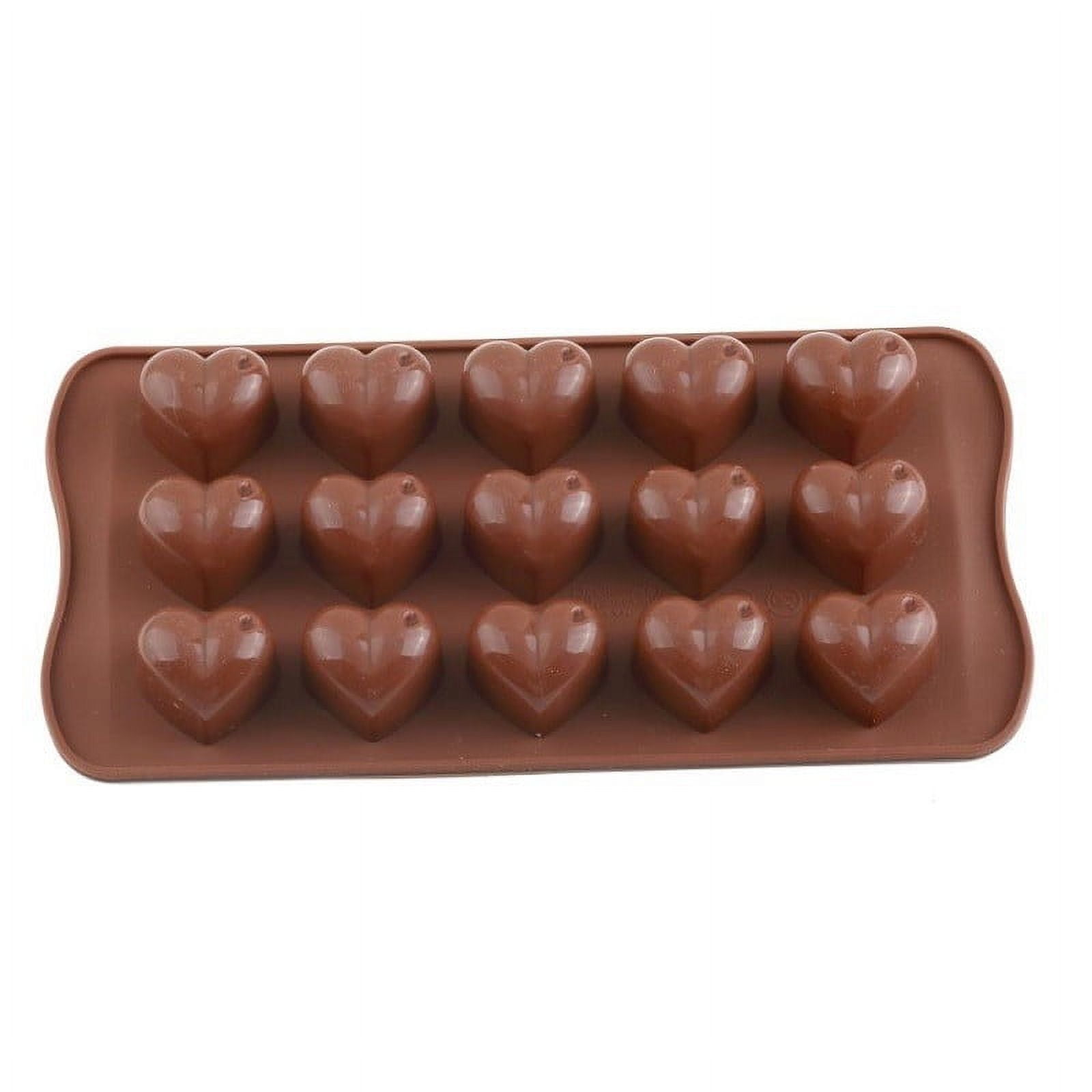 Holes Silicone Mold For Chocolate Cake Jelly Pudding Soap Round Shape ...