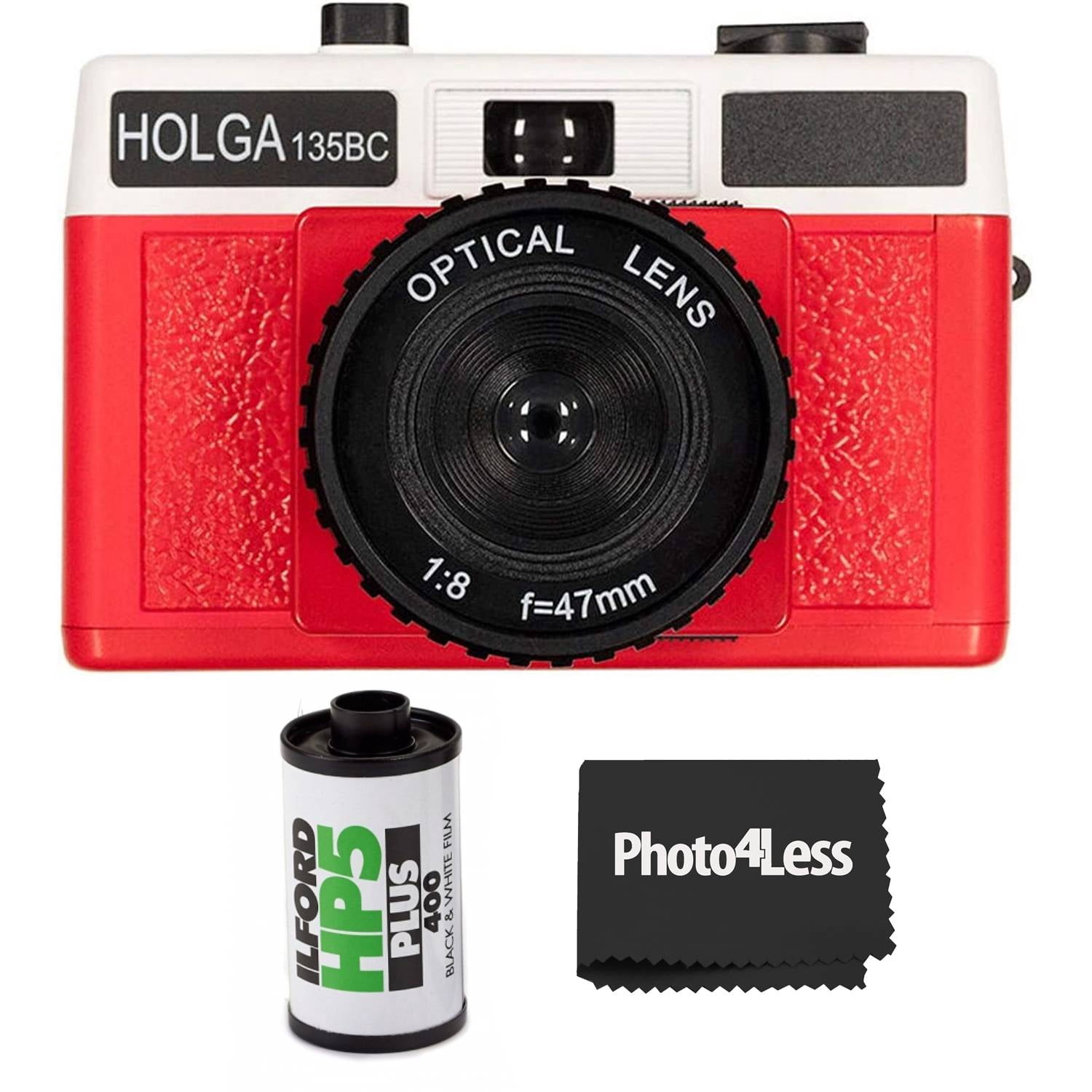 Holga 135BC 35mm Bent Corners Film Camera + Illford HP5