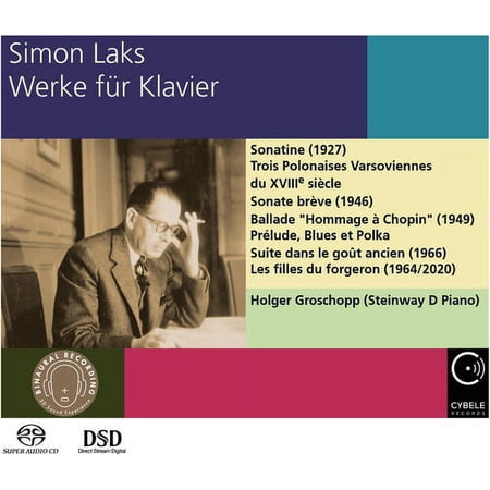 Holger Groschopp - Simon Laks: Works For Piano - Classical - CD