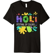 Holi Festival Of Colors Indian Hindu Spring London Party Premium T-Shirt