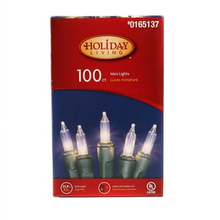Holiday Living 300-Count Constant White Mini Incandescent Plug-In Christmas Icicle Lights Holiday Living 300-Count Constant White Mini Incandescent Plug-In Christmas Icicle Lights