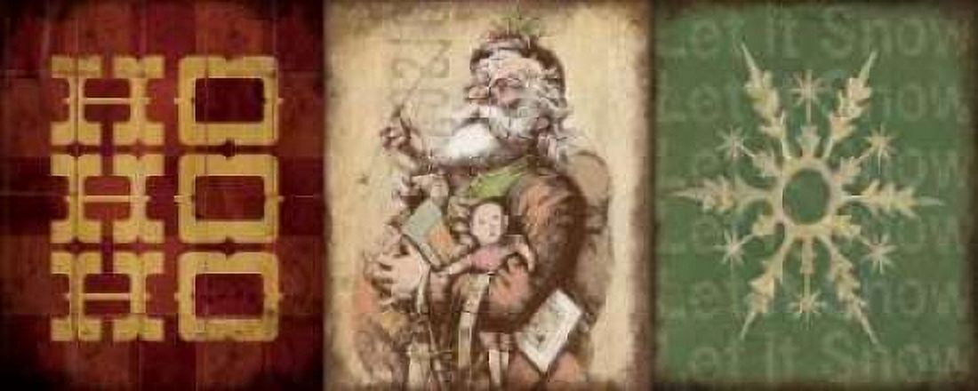 Holiday 3 Patch III Canvas Art - Stephanie Marrott (10 x 20)