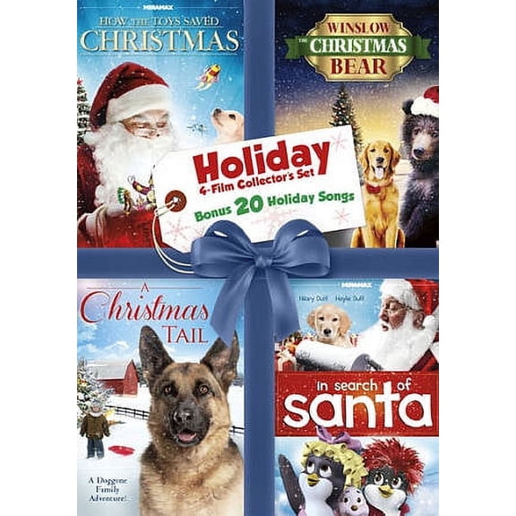 Holiday 4-Film Collection Set with Bonus 20 Holidays Songs (DVD)