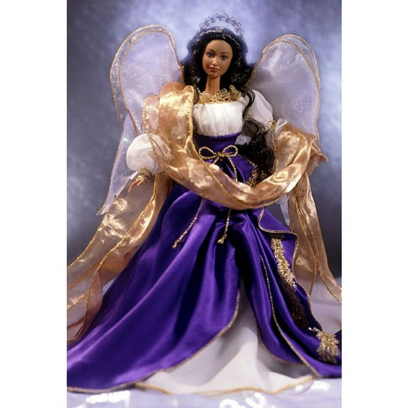 Holiday Angel Barbie African American Collector Edition Doll 2000 Mattel 28081