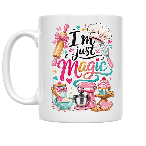 Holiday Baking Decor - Baking Enthusiast - 11 oz Ceramic Coffee Mug