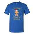 thumbnail image 1 of Holiday Baking Team Gingerbread Christmas Holidays Funny Adult DT T-Shirt Tee, 1 of 2