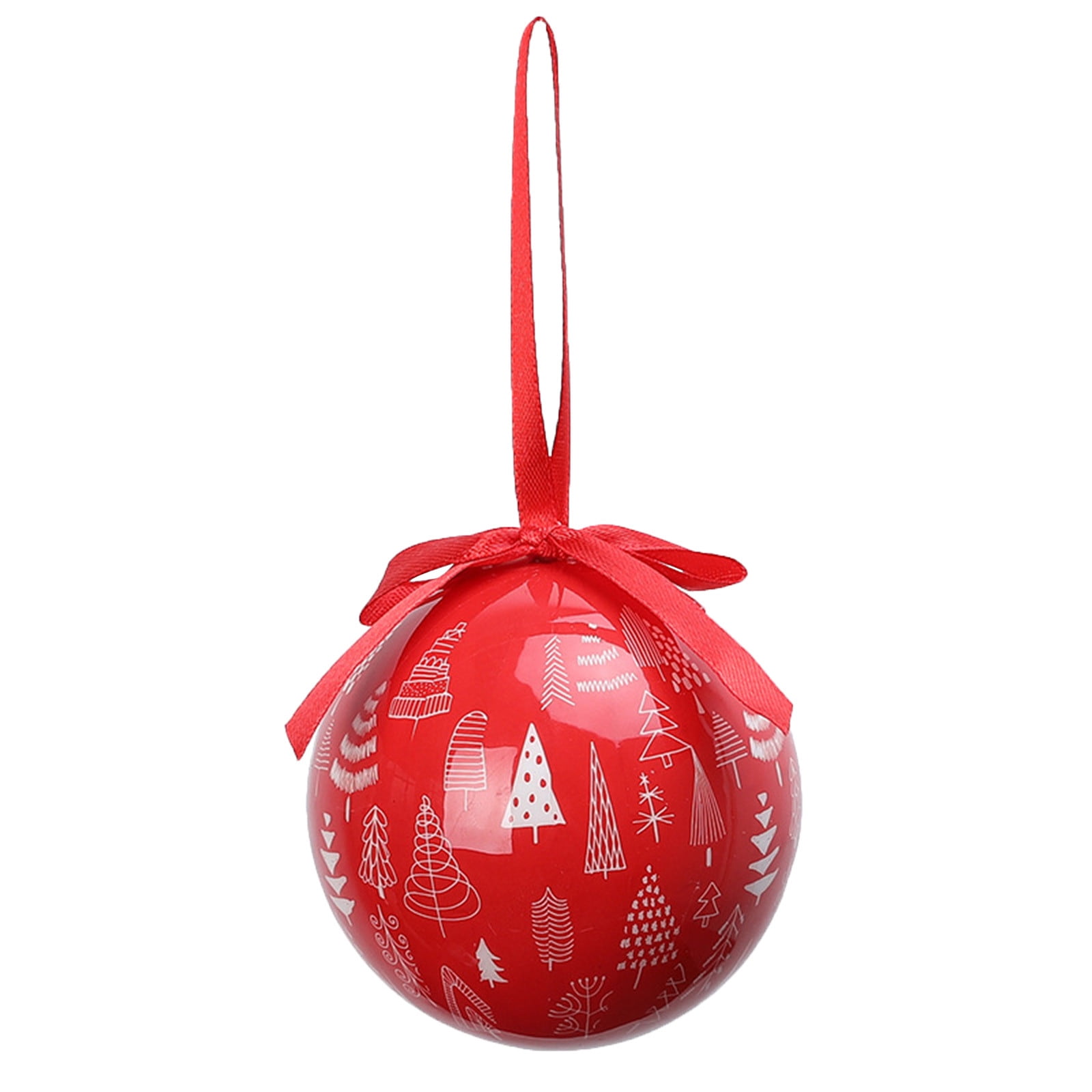 Holiday Ball Ornament Tree Ornament, 2.8 Inch Multistyle Holiday Light