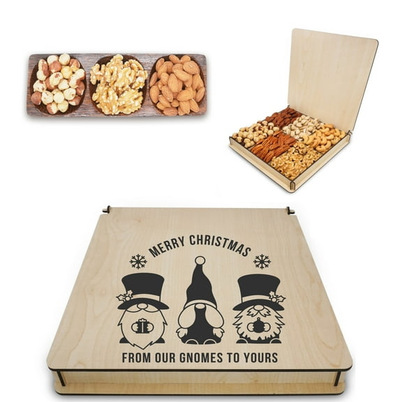 Holiday Basket, Family, Christmas Gift Presents, Snack Box, Secret Garden's, Nut Gourmet Assortment