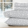thumbnail image 1 of Holiday Bed Sheets Set in Let It Snow Christmas for Full Size Bedding by Comfort Canopy, 1 of 14