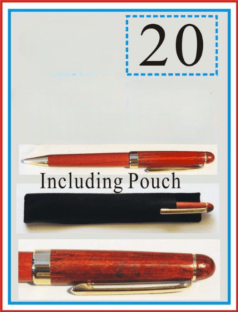 Holiday Birthday Gifts Wholesale 20pcs Wooden Pen