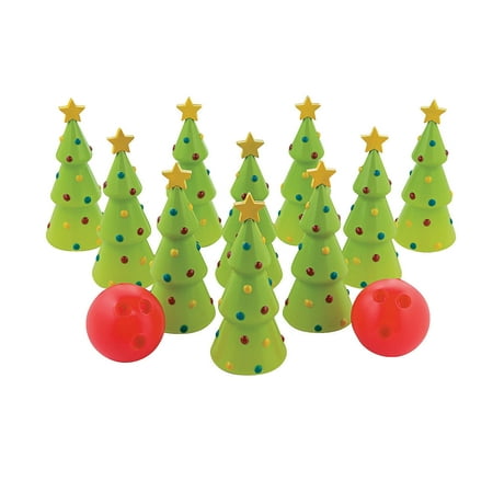 Holiday Bowling Game, Toys, Christmas, 12 Pieces