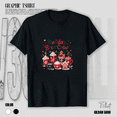 thumbnail image 1 of Holiday Brew Crew Funny Festive Beverage Humor Christmas Group Unisex T-Shirt, up to size 5XL, 1 of 2