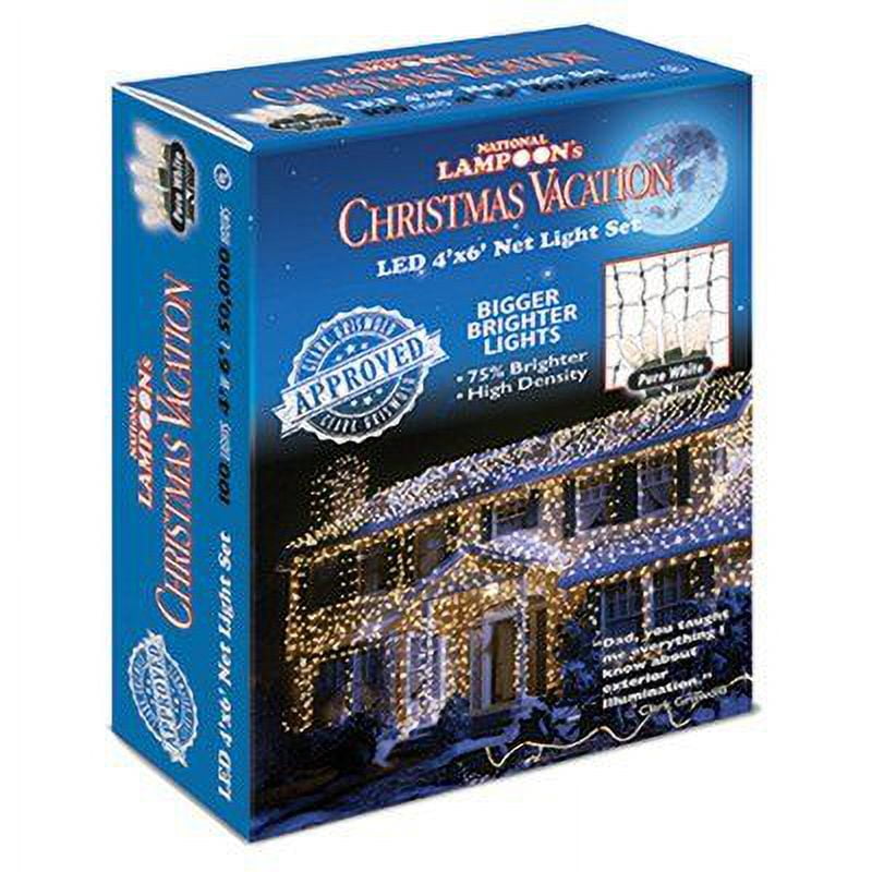 Holiday Bright Lights 100LT WHT LED Net Set 2 Pack